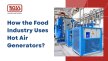 How the Food Industry Uses Hot Air Generators?