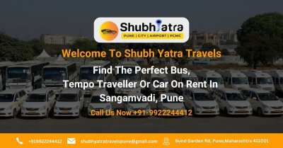 Bus, Car and Tempo Traveller On Rent in Sangamvadi, Pune