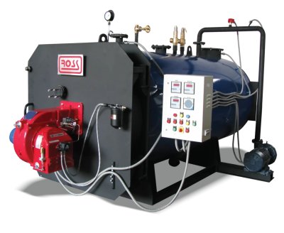 ASTRA Series Oil/Gas 3-Pass Shell Hot Water Generators